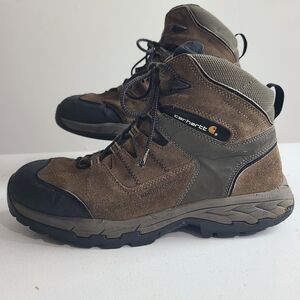 Mens Sz 12- Carhartt 3757 soft-toe EH waterproof Work safety Hiking Boots